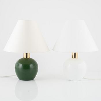 Josef Frank, a pair of model 2575 table lamps for Svenskt Tenn, Sweden.