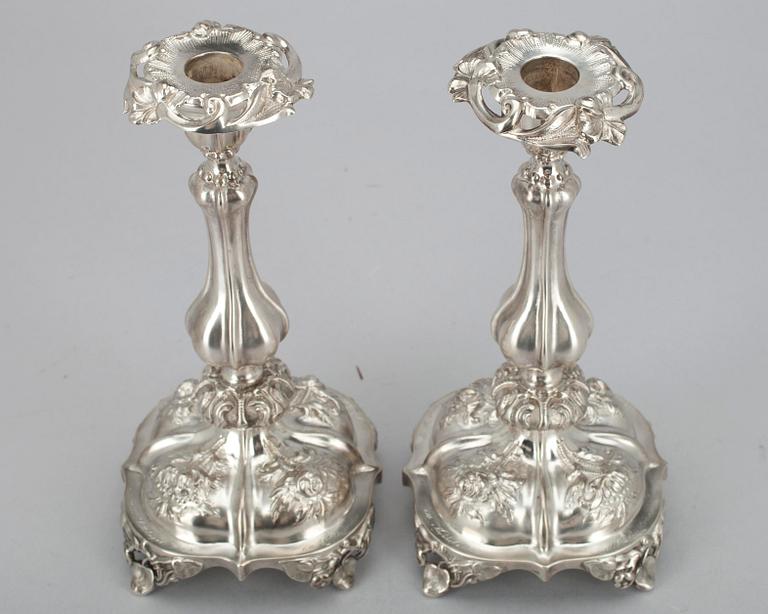 LJUSSTAKAR ETT PAR, Otto Lindeberg, Stockholm 1878.