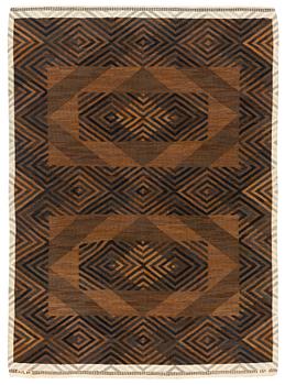 182. Ingrid Dessau, a carpet, "Kreta"  flat weave, ca 248 x 180 cm, signed KLH ID.