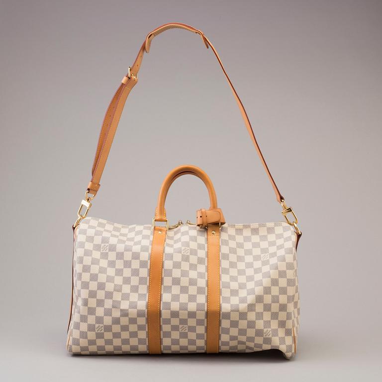BAG, "Azur Keepall Bandoulière 55", Louis Vuitton, 2014.