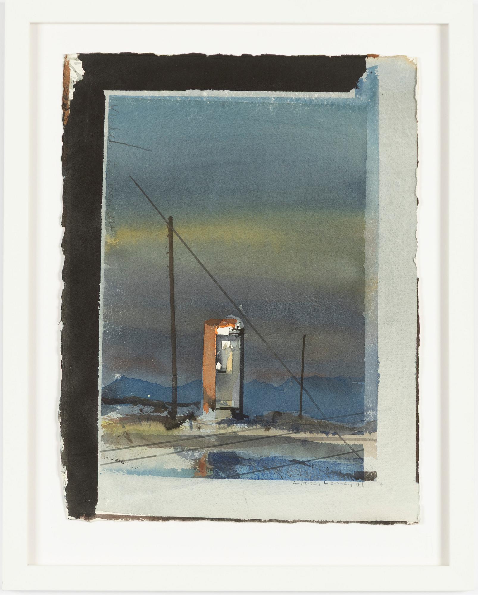 Lars Lerin, Telefonkiosken.