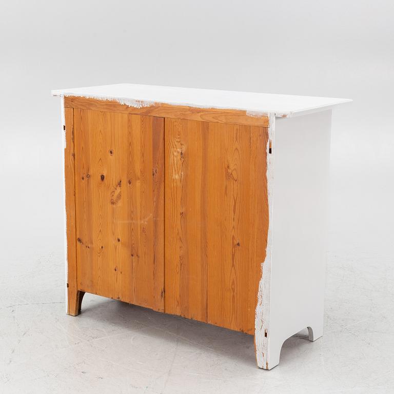 An Art Nouveau sideboard, circa 1900.