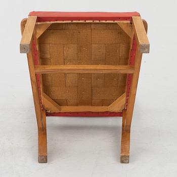 Josef Frank, a model B2163 armchair, Svenskt Tenn.