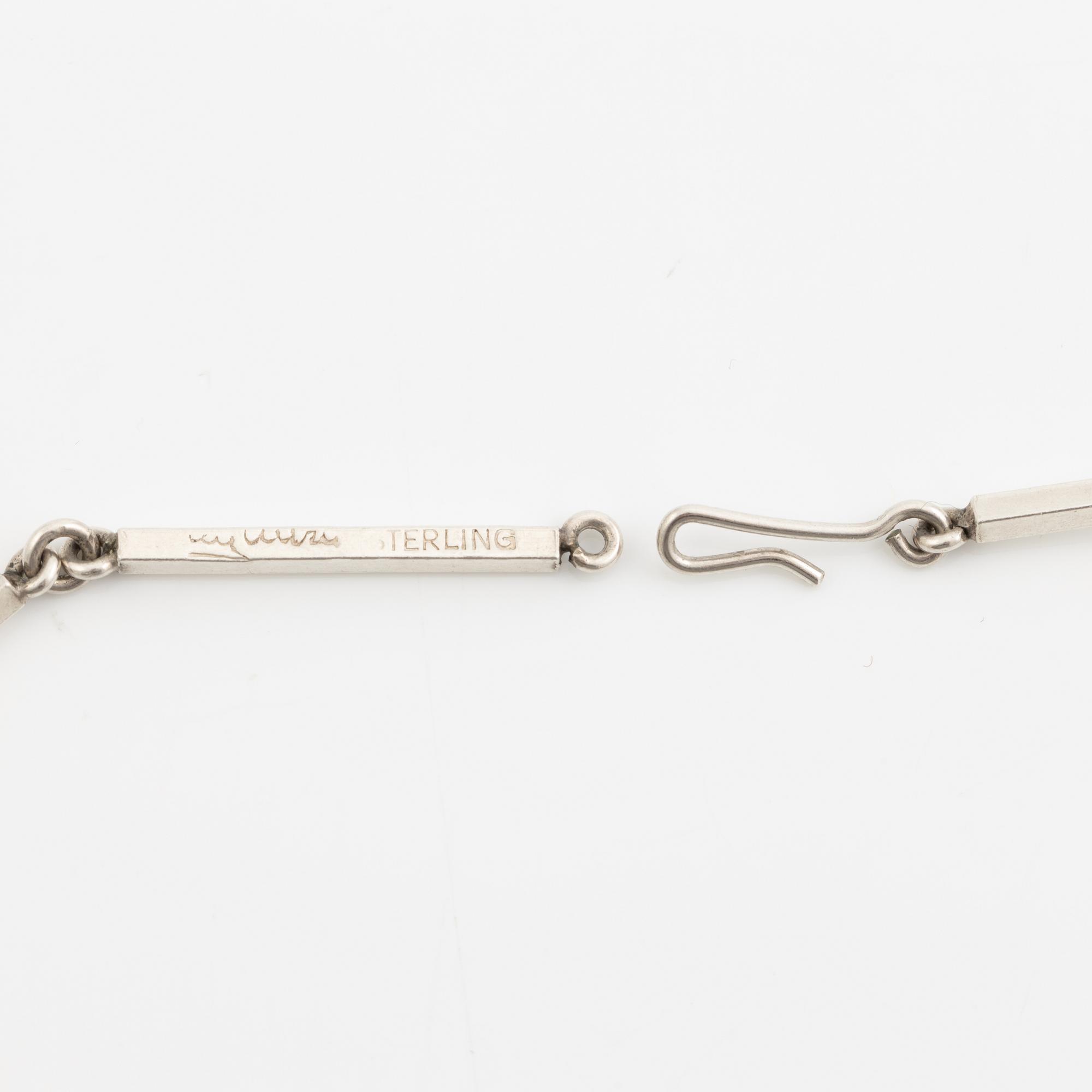 Necklace, Rey Urban, silver,