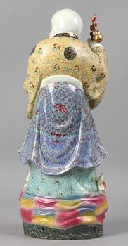 FIGURER, 3 st, porslin, Kina, 1900-tal.