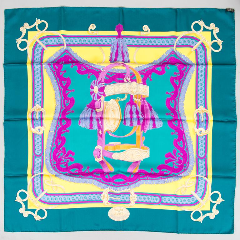 Hermès, huivi "Bride de Cour".