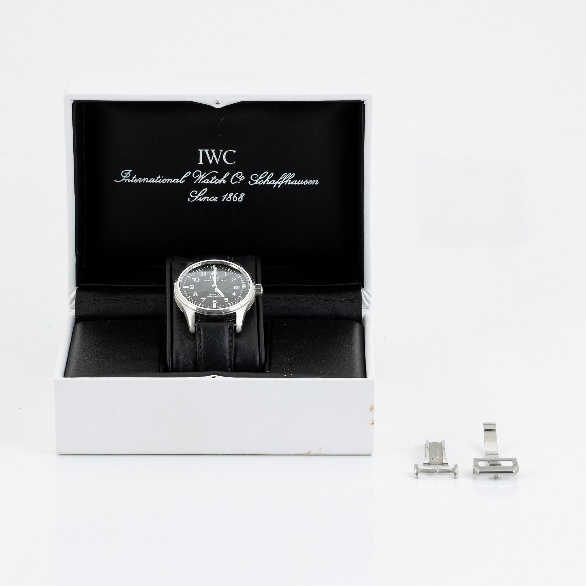 IWC, Schaffhausen, Pilot's Watch Mark XV, wristwatch, 38 mm.