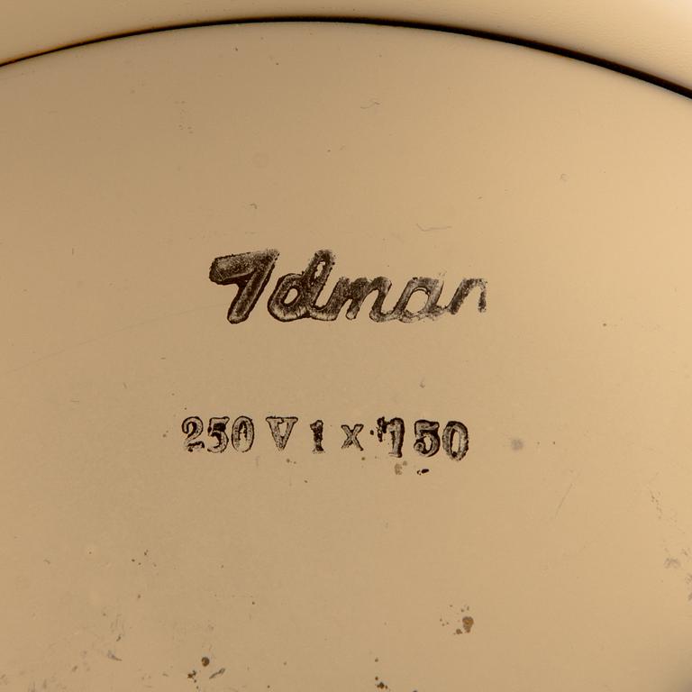 Alvar Aalto, a pair of mid-20th-century ceiling lights for Idman.