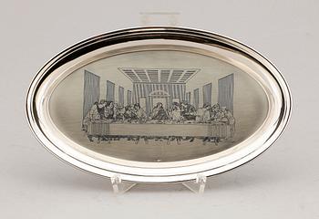 FAT, 3 st, sterlingsilver, Lagerströms silver, svenska importstämplar 1970-tal. Totalvikt ca 400 gram.