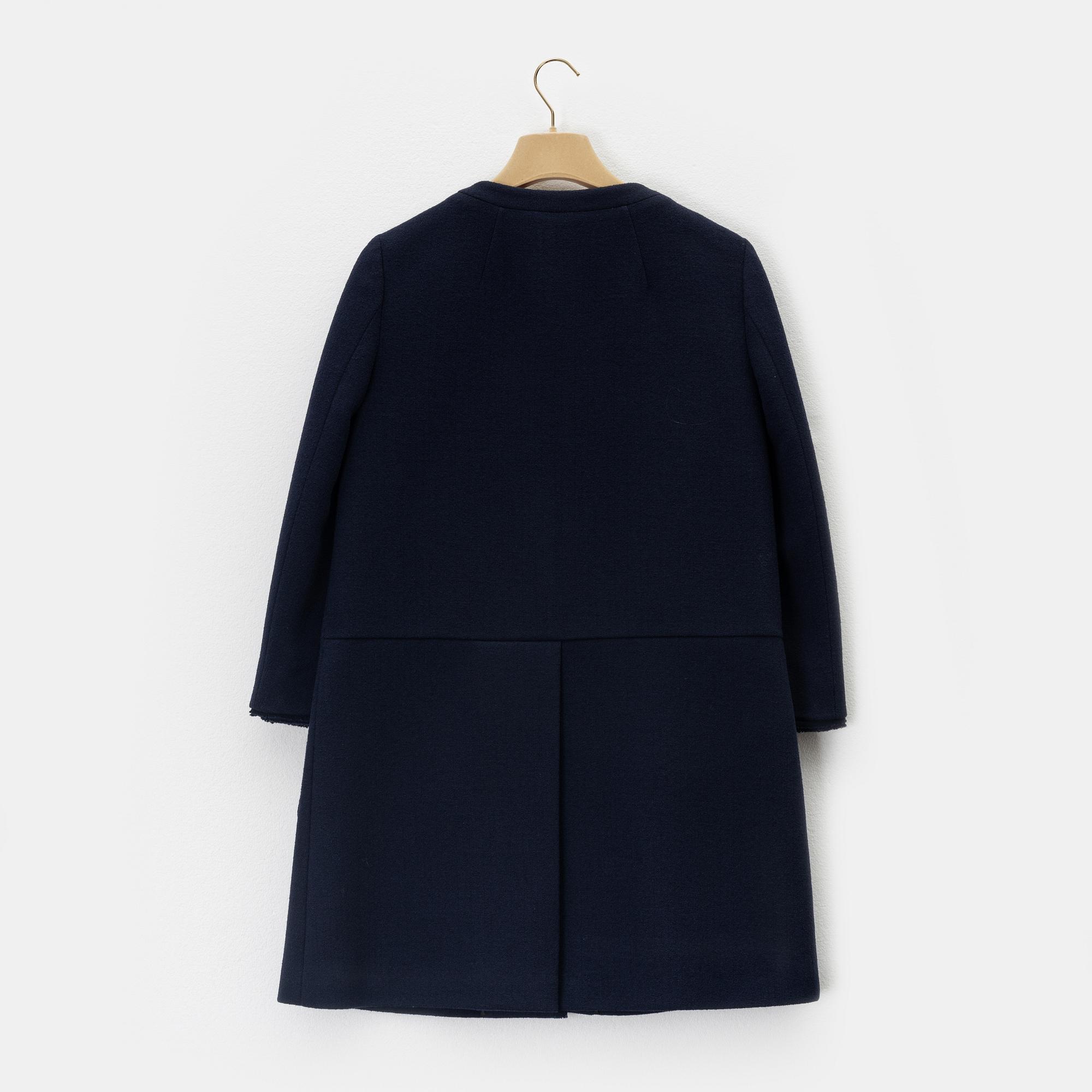 Miu Miu, a wool coat, size 38.