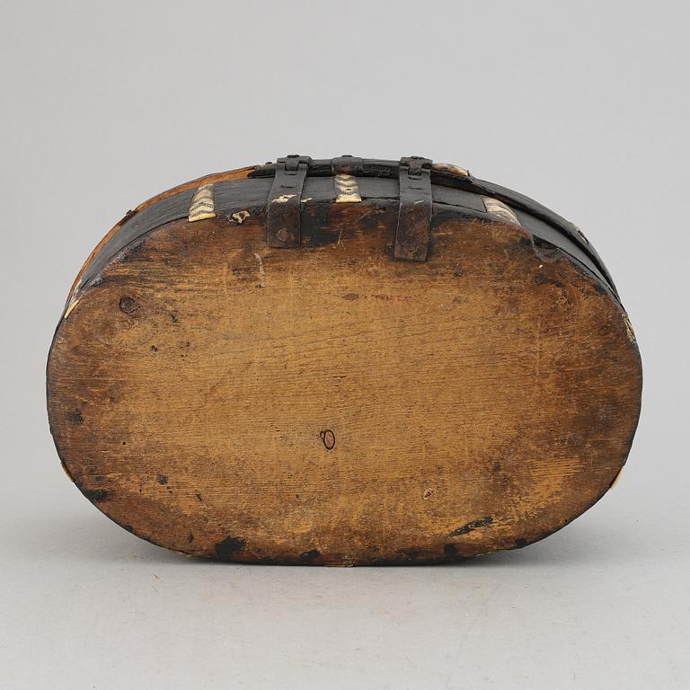 Svepask med lock, 17/1800-tal.
