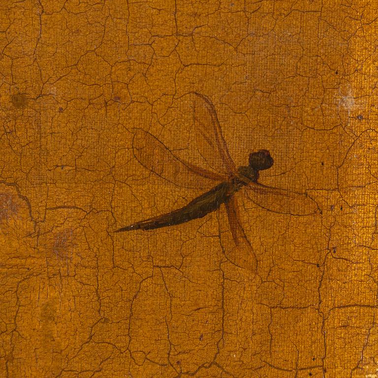 CHARLES GOGIN, 4, oil on canvas, signed Charles Gogin and C.G. With numbering 175 in red on all four.