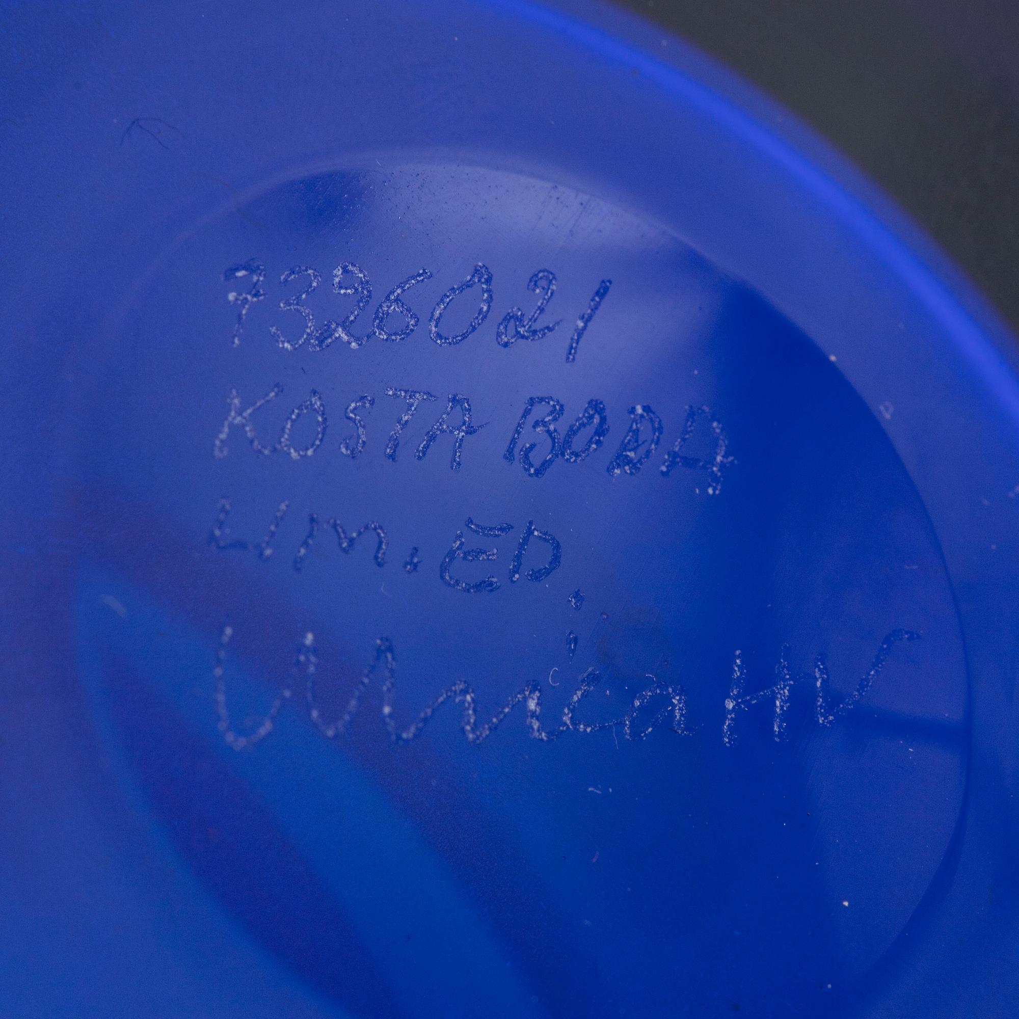 ULRICA HYDMAN-VALLIEN, vas, glas, limited edition, Kosta Boda.