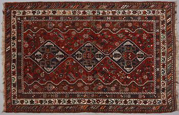 MATTA, Shiraz/Kashgai, old, 270 x 178 cm.