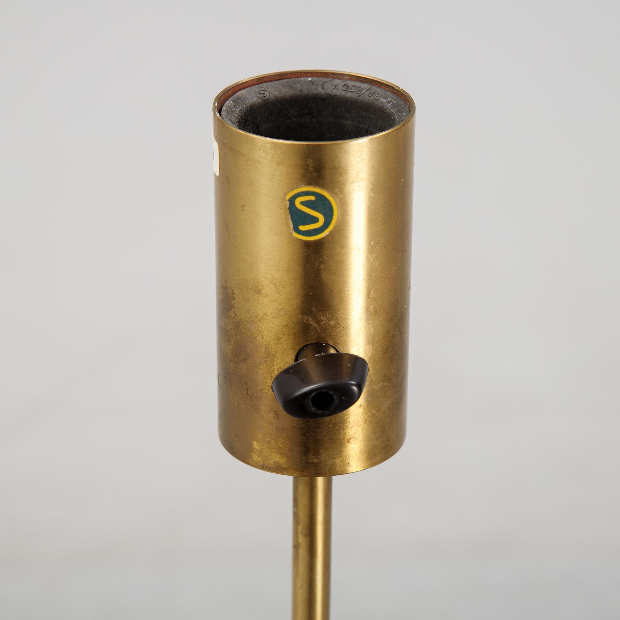 A floor lamp, model 2458, designed by Josef Frank in 1952 for Frima Svenskt Tenn.