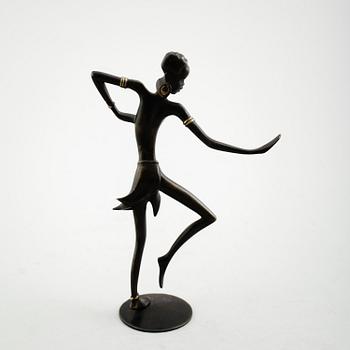 SKULPTUR, brons, Richard Rohac, Österrike, 1900-talets mitt.