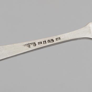 Wiwen Nilsson, butter knives, a pair, silver, Anders Nilsson, Lund 1957.