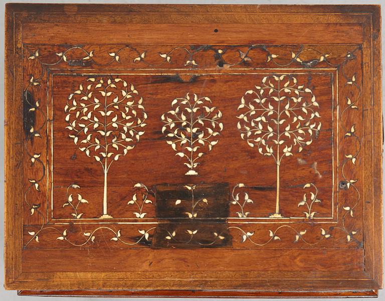 A cabinet, Indian for the Portugese market, 1600/1700's.