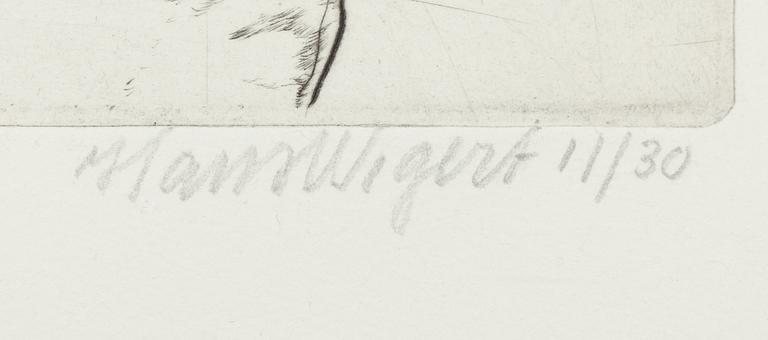 Hans Wigert, Ansikte och fåglar.