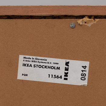 A display cabinet, "Stockholm", IKEA.