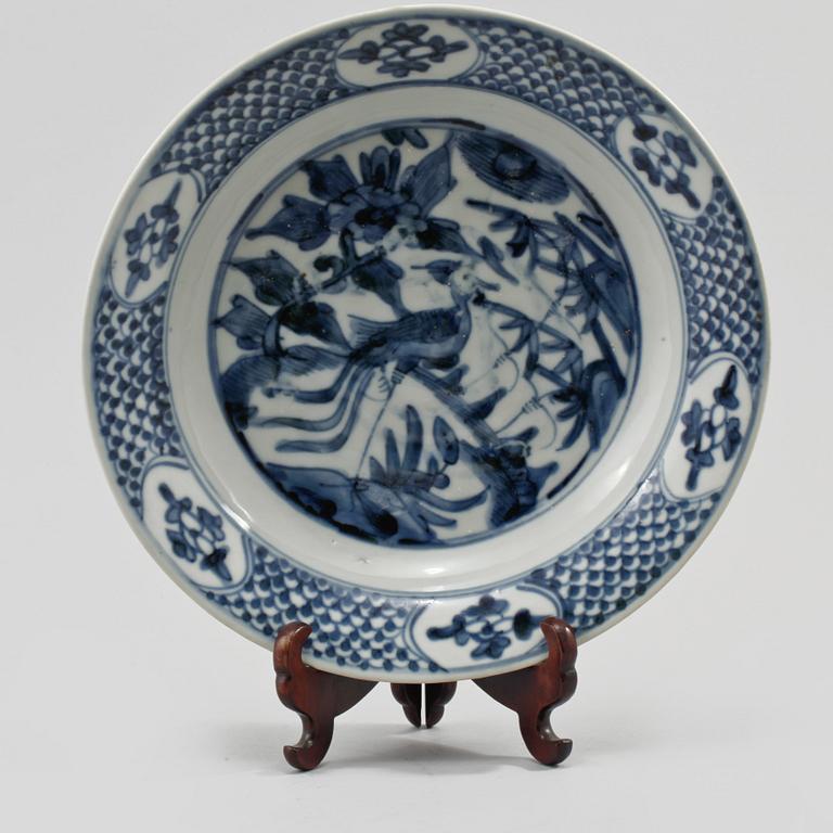 FAT, porslin, Kina, Mingdynastin (1368-1644).