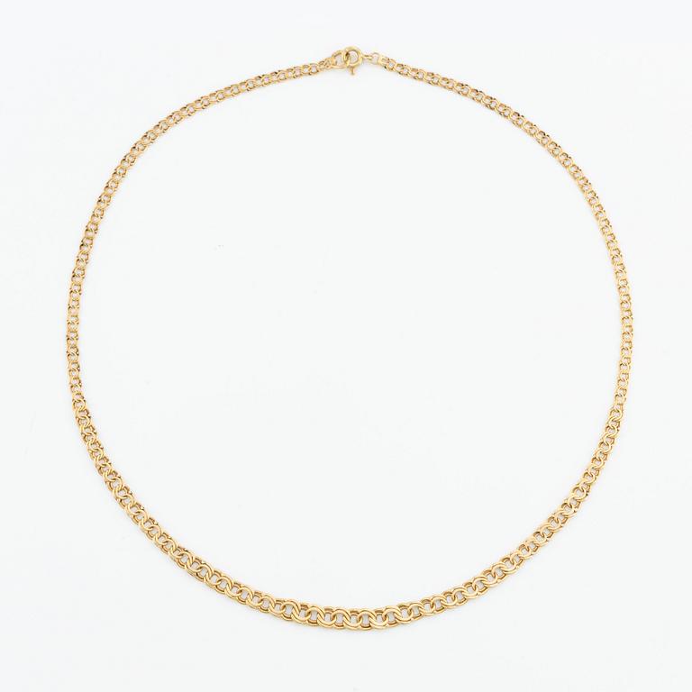 Collier 18K guld, Bismarck.