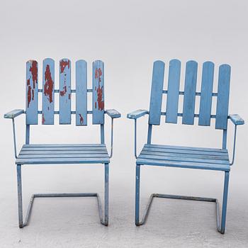 Garden chairs, 4 pcs, "Chair A2", Grythyttan.