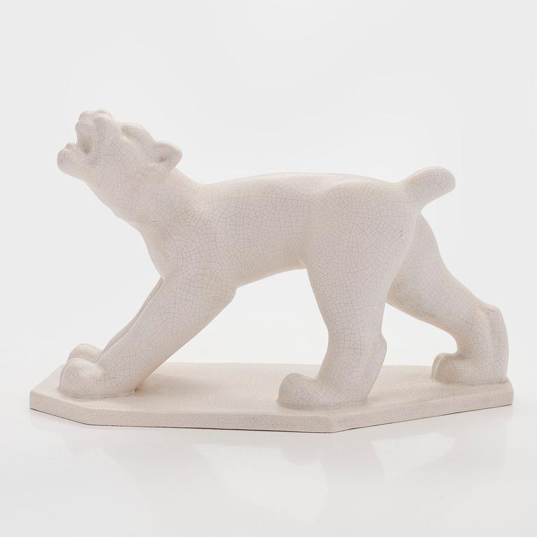 Josef Manuel, A ceramic sculpture, signed.