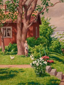 Johan Krouthén, Summer Garden.