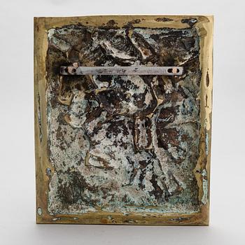 Juha Ojansivu, relief, bronze, signed and dated -03, numbered III/IV.