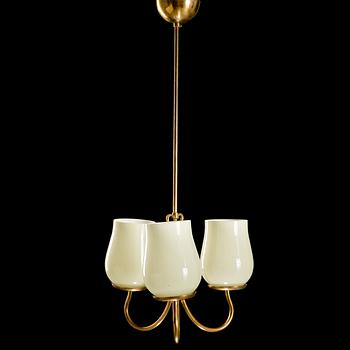 A MID-20TH CENTURY CEILING LAMP, Idman. Height circa 80 cm.