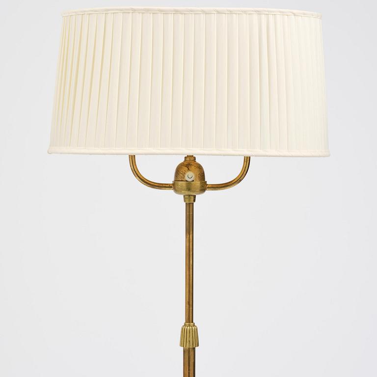Bertil Brisborg, a pair of floor lamps model 31376, Nordiska Kompaniet, Sweden, 1940s.