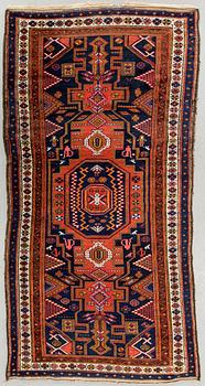 An antique Kurdistan carpet ca 250 x 133 cm.