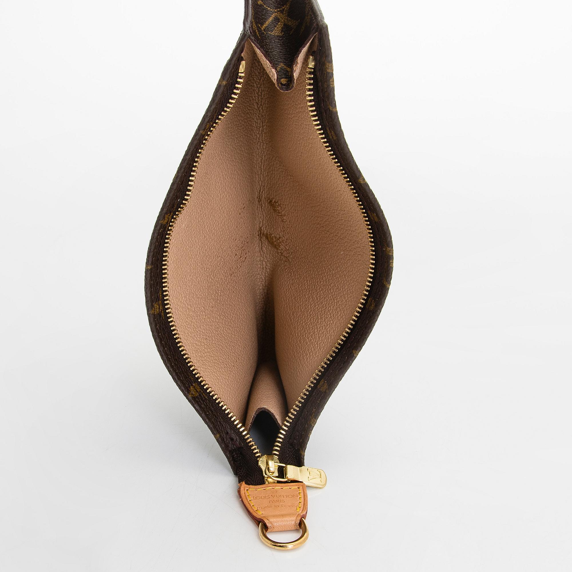 Louis Vuitton, a Monogram Canvas "Bucket" bag and pochette.