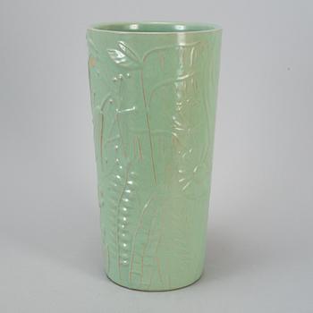 ANNA-LISA THOMSON, an earthenware vase from Upsala-Ekeby, 1940's/50's.