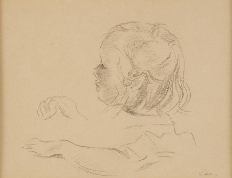 Lotte Laserstein, Children’s portrait.
