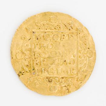 Guldmynt, 1 dukat, Holland 1737.