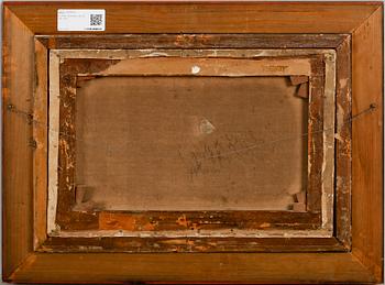 ALFRED BANNER, olja på duk, sign.