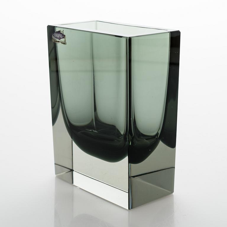 Kaj Franck, Galss vase model KF 262, signed K. Franck, Nuutajärvi Notsjö -62.