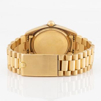 Rolex, Day-Date, "Buckley Dial", wristwatch, 36 mm.