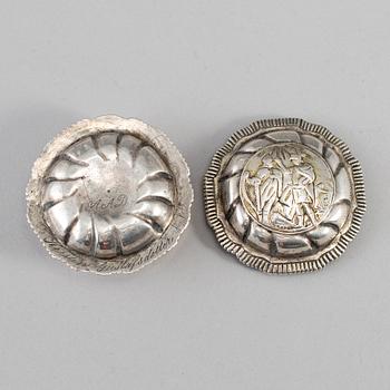 A silver snuff box, mark of Jeremias Wallbom, Uddevalla 1786.