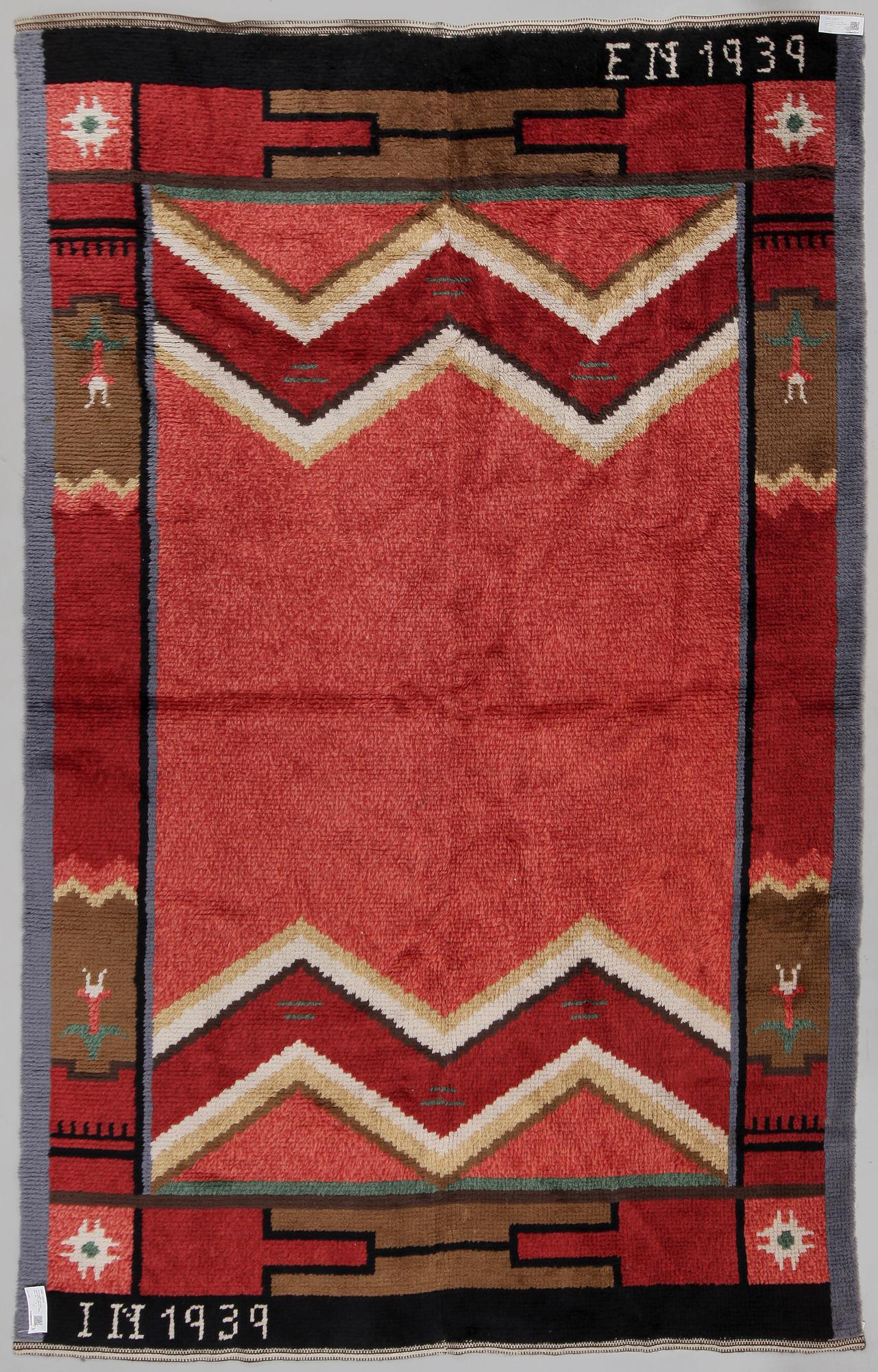 MATTA, flossa, Sverige, signerad och daterad 1939. Ca 288 x 196.