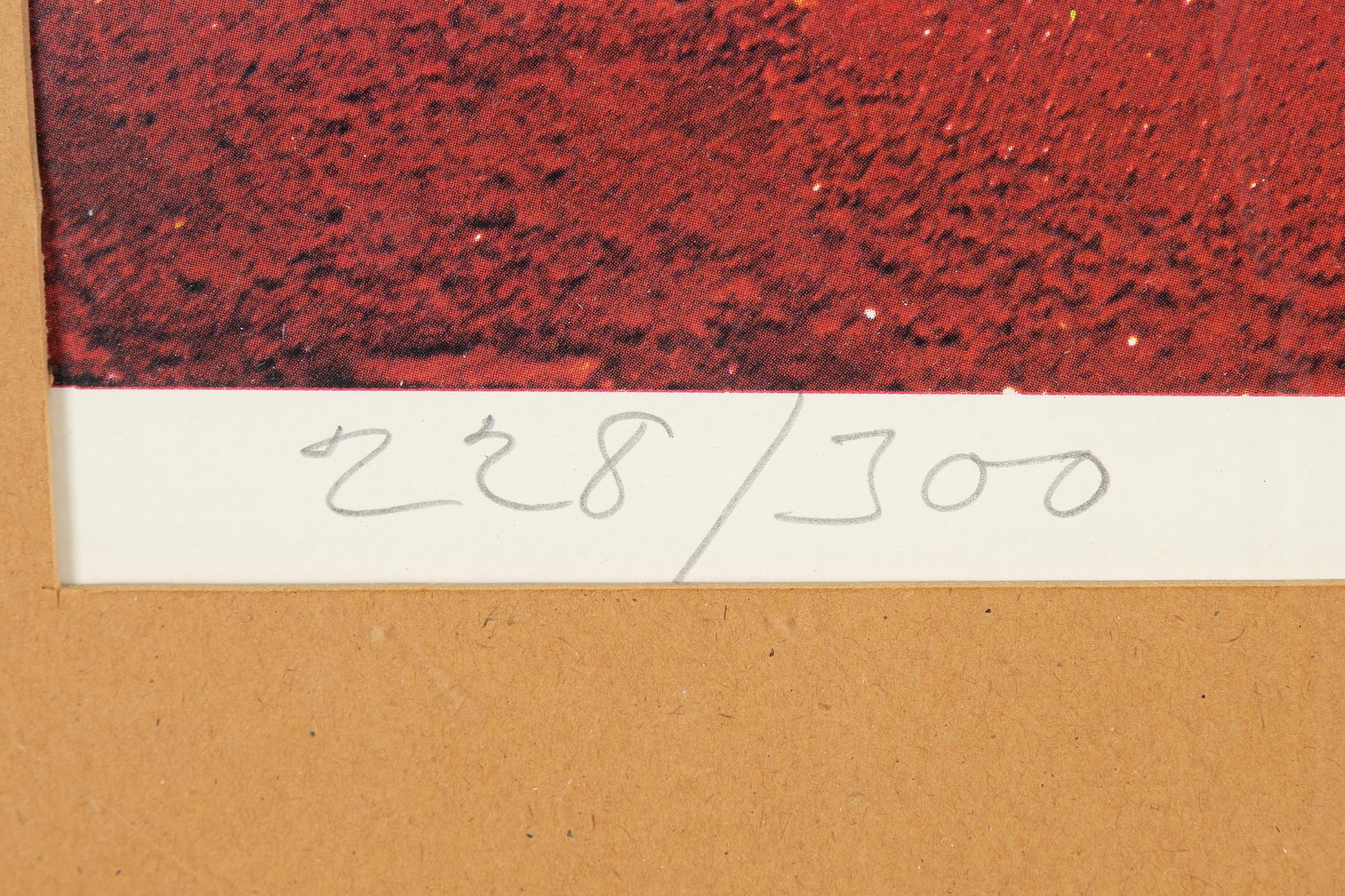 Reidar Särestöniemi, offset, 1976. signed 228/300.