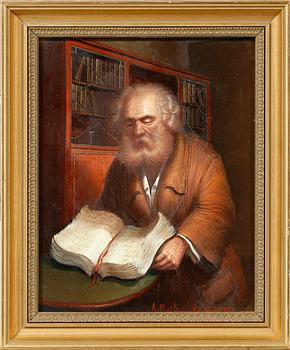 ANDRÉ MARTINS DE BARROS, oil on canvas, signed.