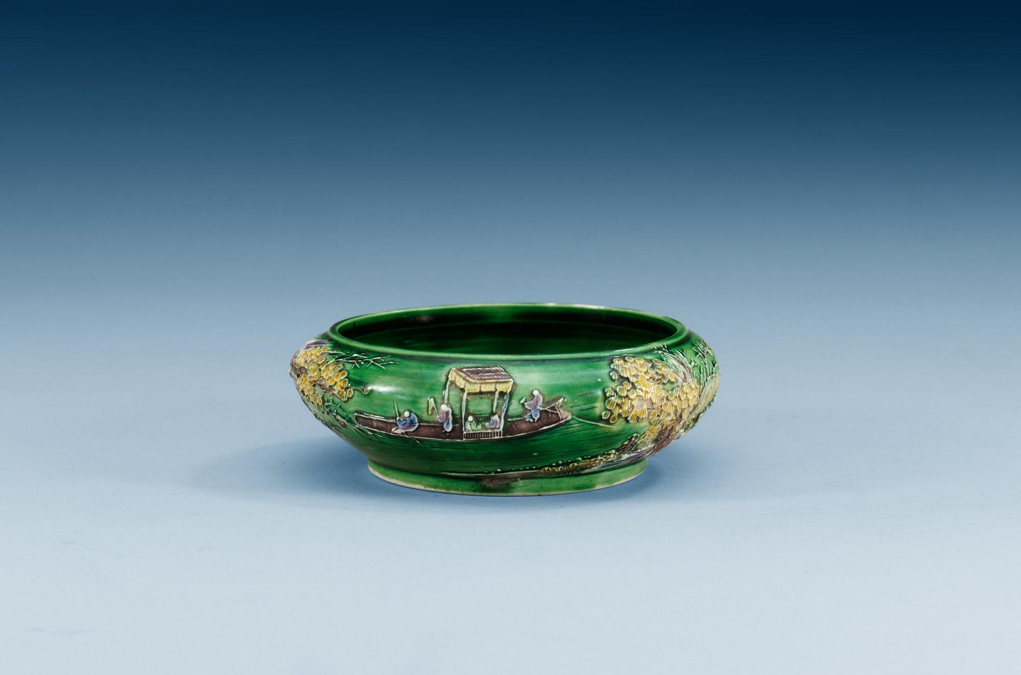 PENSELBAD, biskvi. Qing dynastin (1644-1912).