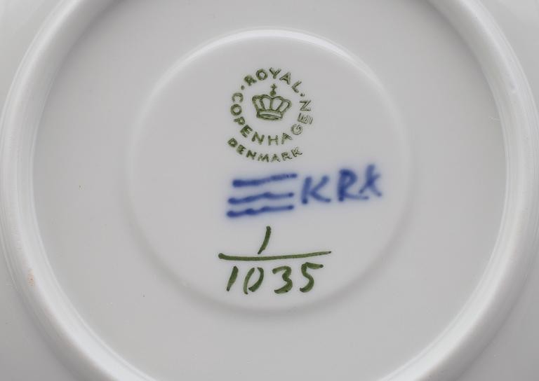 KAFFESERVIS, 27 delar, porslin, Royal Copenhagen.