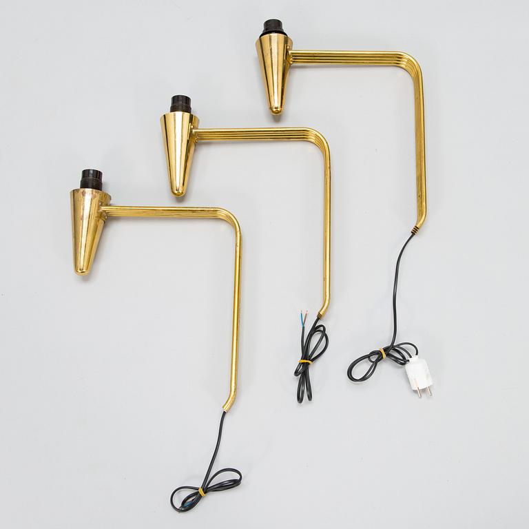 Vägglampor, ett par, EY 5272, Itsu, Finland.