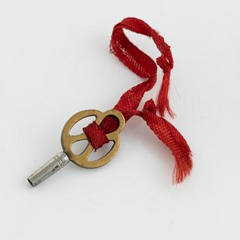 Pocket watch, 18K gold, 44,5 mm.