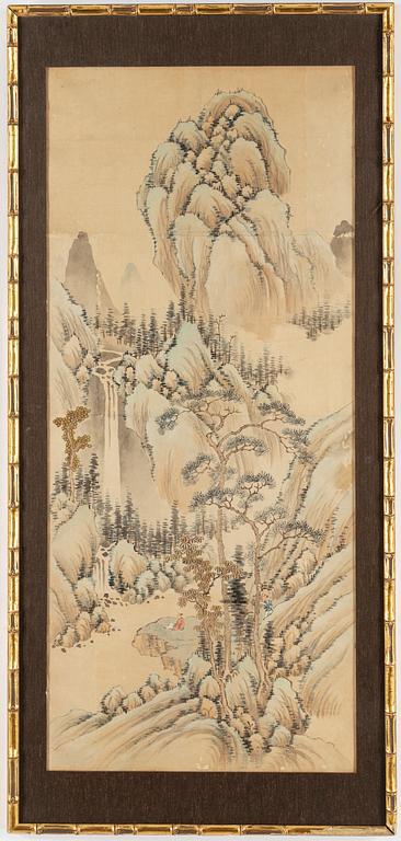 UNKNOWN ARTIST, ink and colour on paper. Qing dynasty, late 19th century.