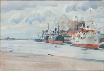 Ali Munsterhjelm, Hamnvy.